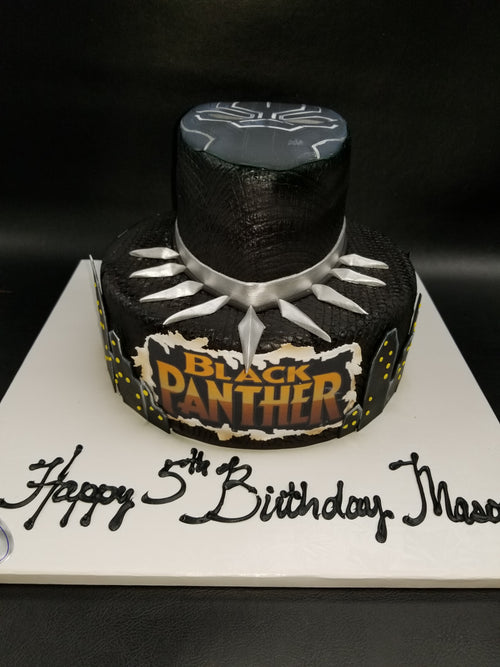 Black Panther cake B0844