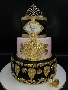 Versace style cake BS328