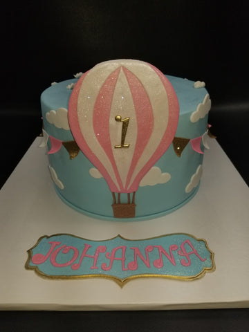 Hot air balloon cake-B0838