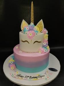 Unicorn cake B0840