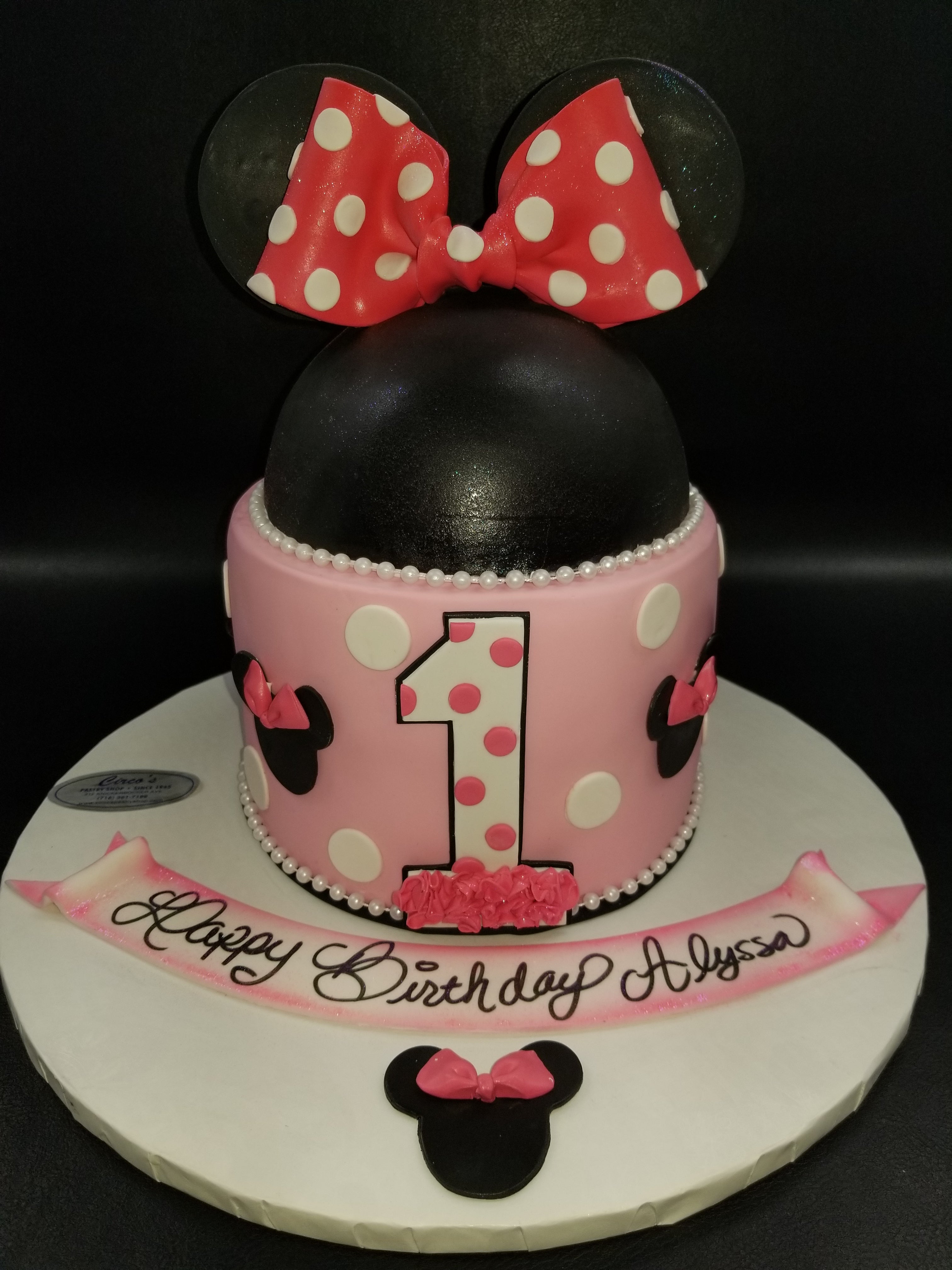 Minnie Mouse cake! : r/Baking