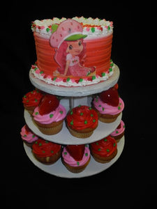 Strawberry Short Cake and Cup Cakes - B0333