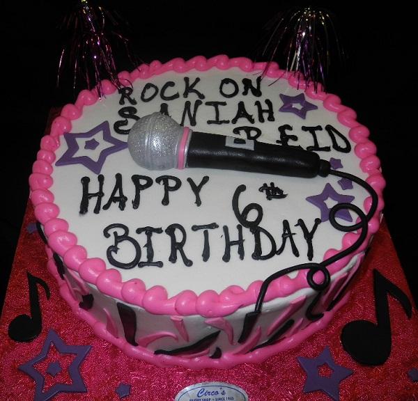 Rock Star Cake - B0386