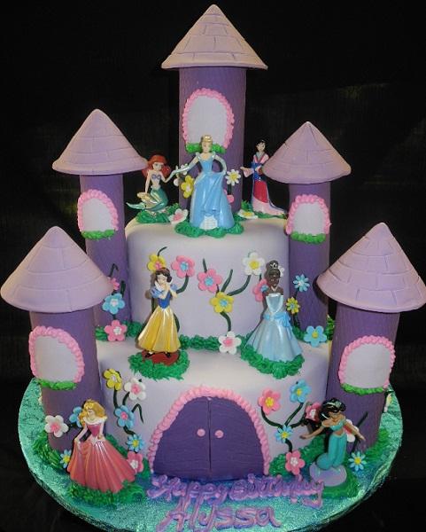 Princess Castel Cake - B0418