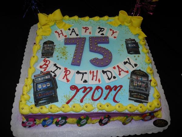 75 Th Birthday Cake - CakeCentral.com