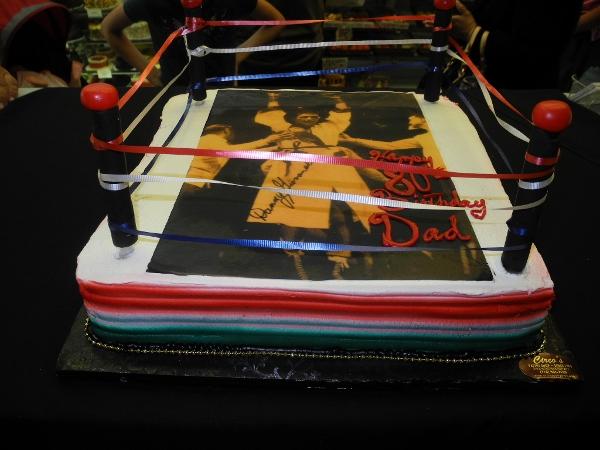 Boxing Ring Cake - B0756