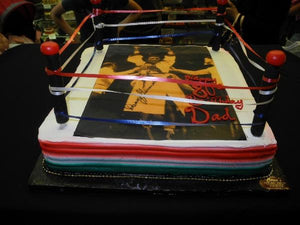 Boxing Ring Cake - B0756