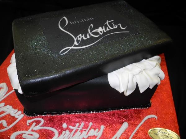Christian Louboutin Shoe Box Cake - CS0047