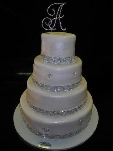 Diamond Wedding Cake - W147