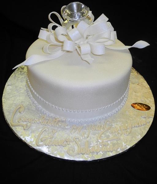 Two Step Engagement Cake | Harte Shape Cake flower Design - YouTube