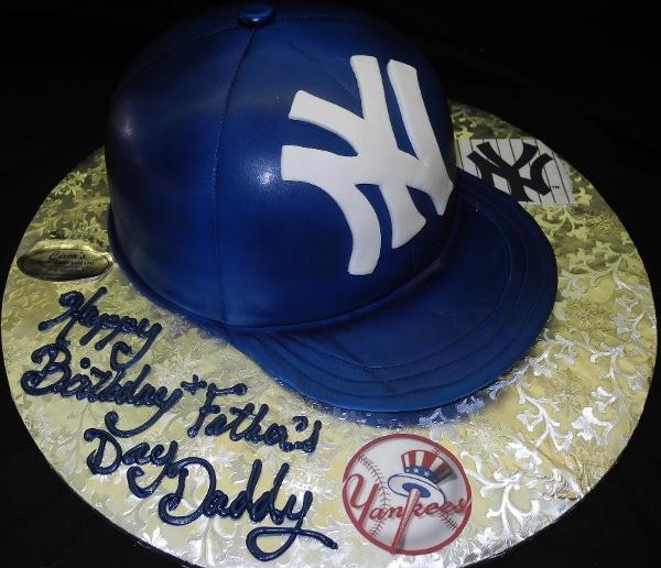 Yankee Hat Birthday Cake - CS0033