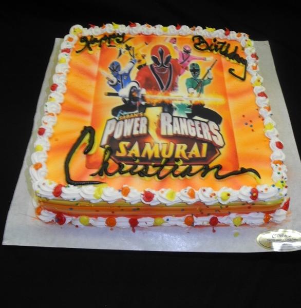 Power Rangers Cake - B0424 – Circo's Pastry Shop