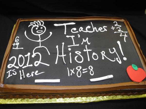 63 Funny Things to Write on a Retirement Cake