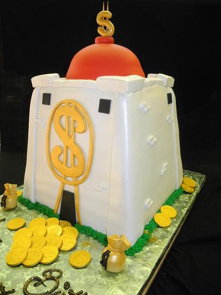 Hdfc Bank Theme Cake | bakehoney.com