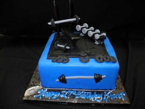 Weight Custom Birthday Cake - CS0087