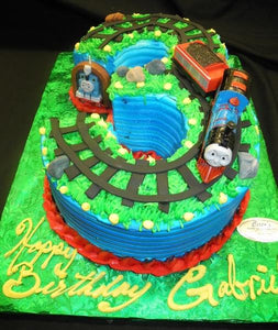 Shape, 3, Three, Train Track, thomas
