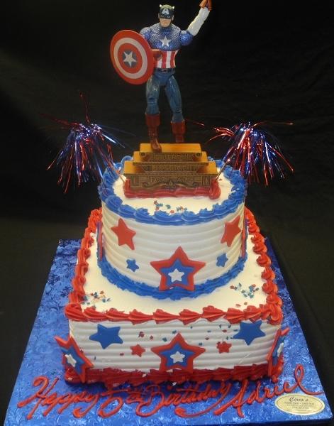 Captain America, Stars, Whip Cream