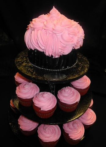 Pink Cupcake Tower - CC055