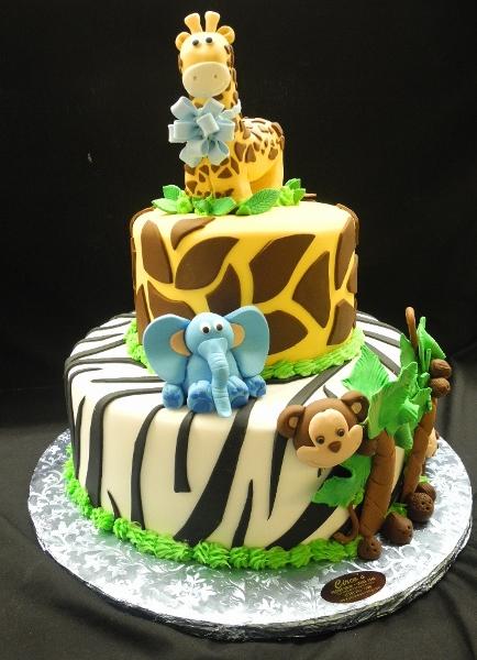 Safari Animals Cake | Afters Bakery