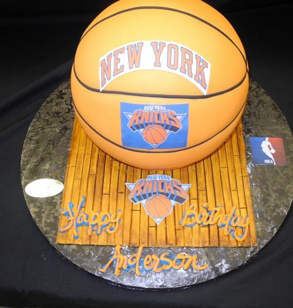 Basketball Hoop Tiered Cake - Classy Girl Cupcakes