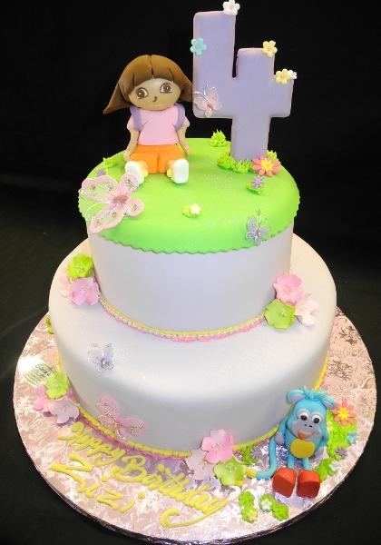 Cakeorium.lk - Dora the Explorer themed cake and cupcakes. Featuring Boots  the monkey, Swiper the fox, Benny the bull, Tico the squirrel, Isa the  iguana and the Backpack. Visit https://cakeorium.lk/ for more