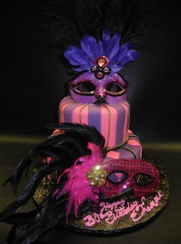 mardy gras, purple, pink, gold, mask