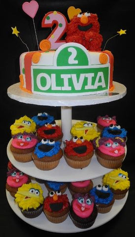 abby caddabie, sesame street, elmo, big bird
