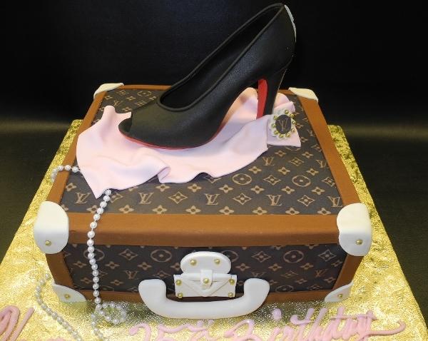 Louis Vuitton Case Cake 