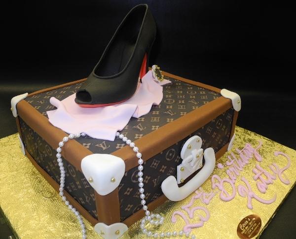 Louis Vuitton Birthday Cake - B0078 – Circo's Pastry Shop