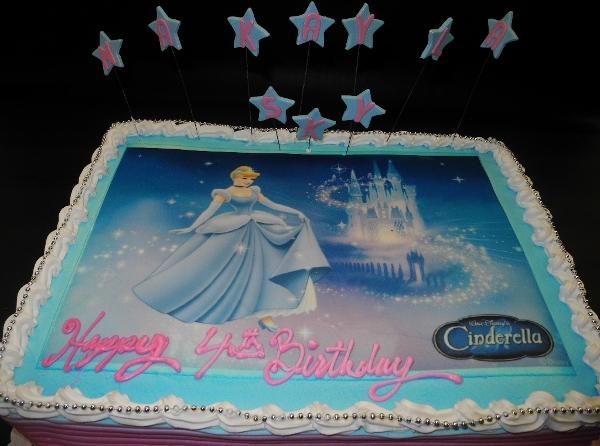 Disney Princess Cinderella I'm Having a Ball! Cake | Online Cake Ordering |  Miles Farmers Market