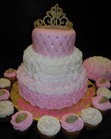 Rosebuds Cake and Cupcakes 
