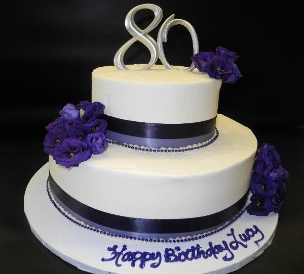 A 80th birthday celebration cake !... - JBS Eggless Cakes | Facebook