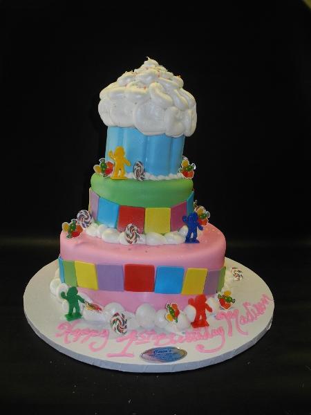 Candy Land Layer Cake - Classy Girl Cupcakes