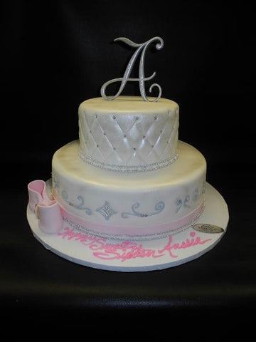 Ladybug Cake Creations - NY Yankees theme birthday cake. Vanilla cake with  ganache filling.