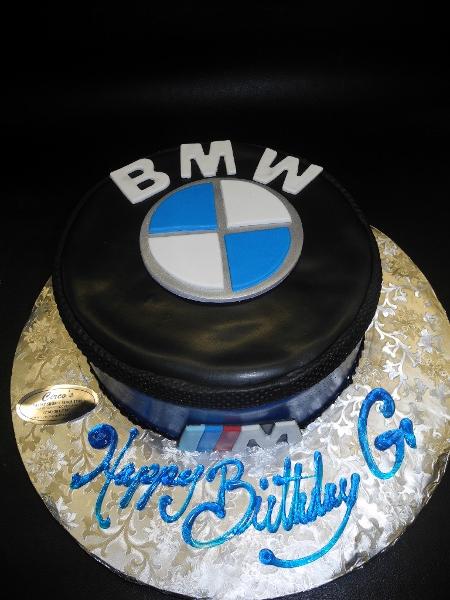 BMW Fondant Cake 