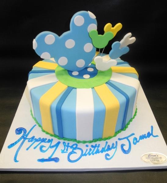 Baby Mickey Mouse Cake Topper Baby Mickey Mouse Baby Blue - Etsy