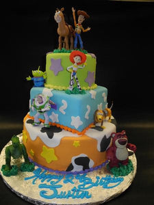 Toy Story Fondant Birthday Cake 