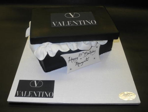 Valentino Shoe Box Fondant Cake 