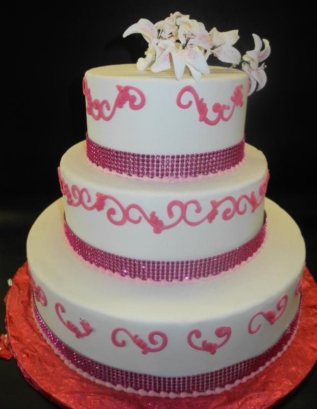 Diamond Sweet 16 Fondant Cake