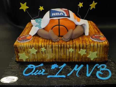 NBA Baby Bottom Cake - BS025