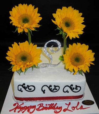 Sunflower Icing Cake 631
