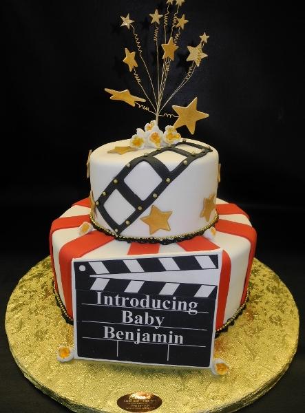 Hollywood Theme Birthday Cake