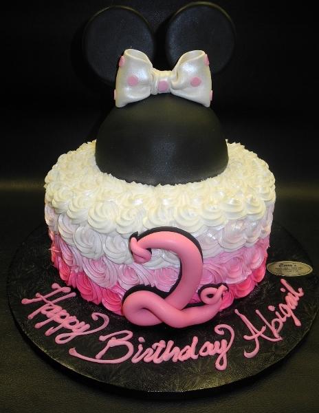 Cake topper set Disney Minnie Mouse for birthday as cake decoration, 3  pieces | plentyShop LTS