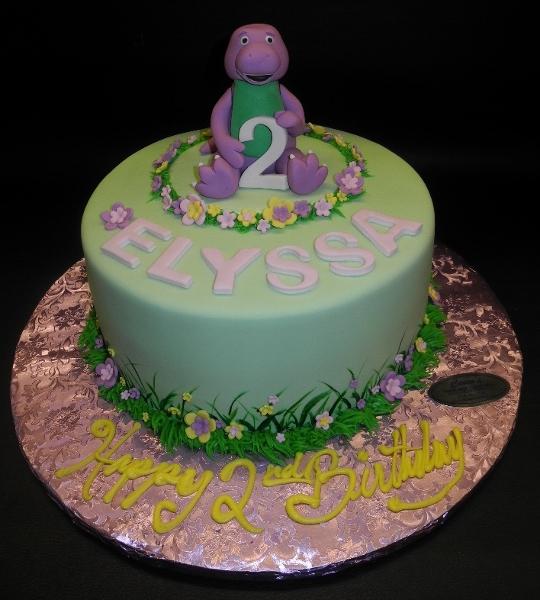 Barney and friends Birthday Cake – GiftKonnect