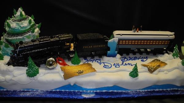 Train Fondant Custom Cake - CS0095 – Circo's Pastry Shop
