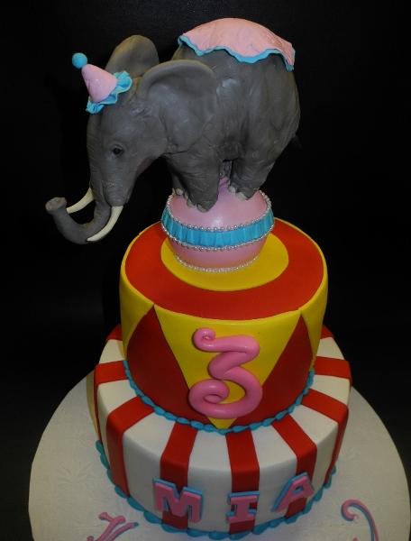 Pretty And Unique Elephant 🐘 Theme Cake | Baby Elephant Cake Tutorial |  हाथी केक डिजाइन - YouTube