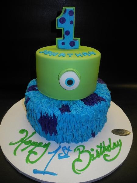 Personalized Monsters, Inc. Theme Cake Topper | eBay