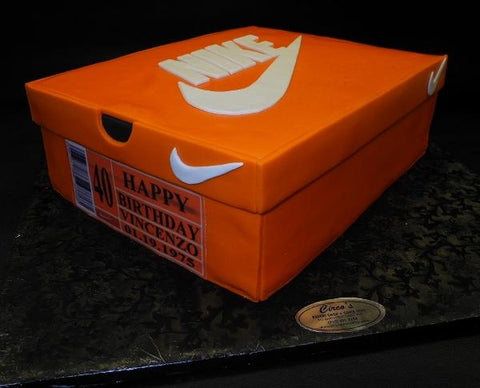 Nike Fondant Box Custom Cake