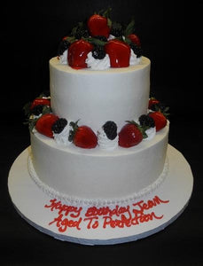 Strawberry Shortcake Whip Cream Cake 