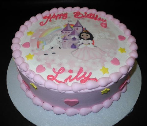 Little Pony Icing Cake with Edible Image on top